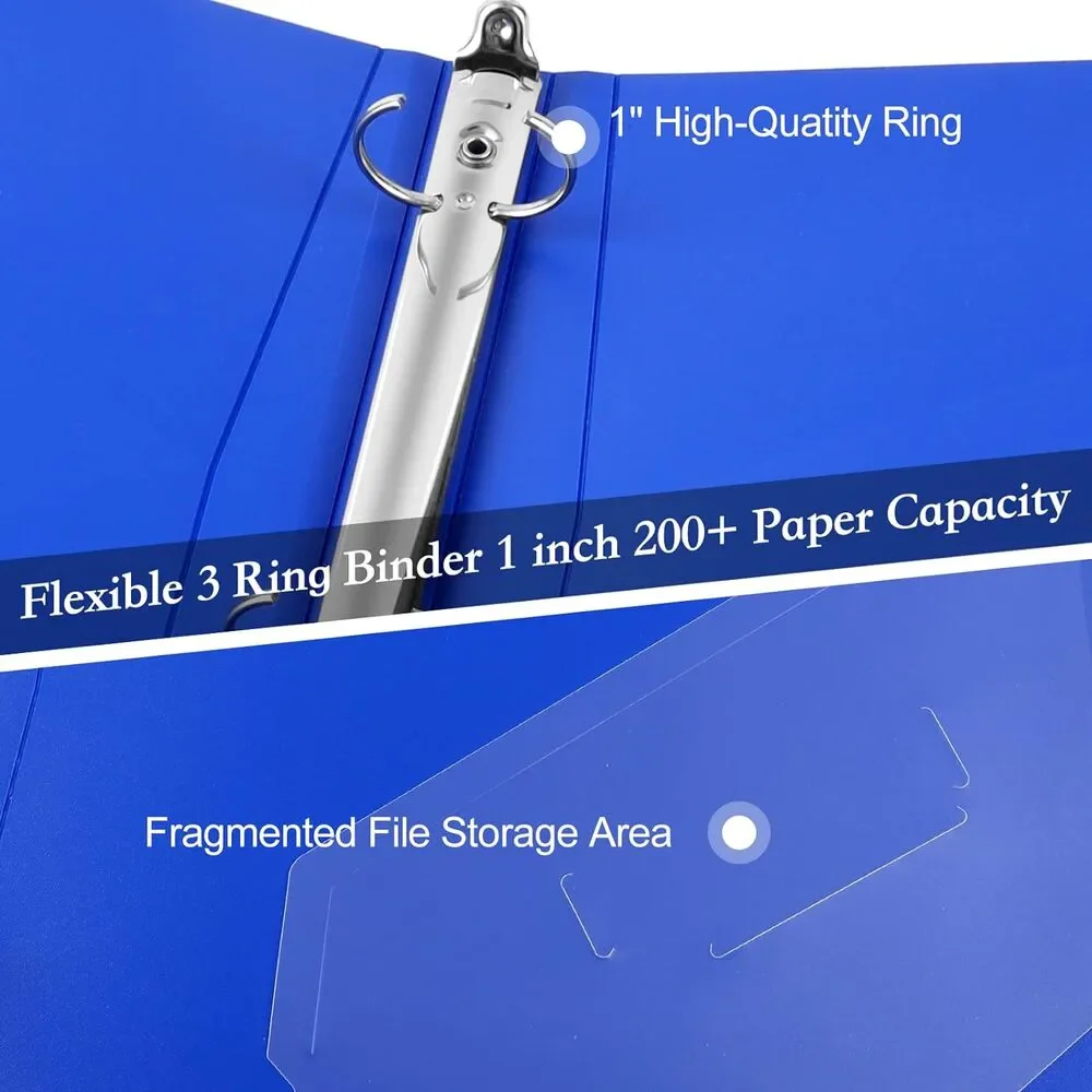 Comix 1 inch 3 Ring Binder with Pockets